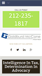 Mobile Screenshot of goldburdmccone.com